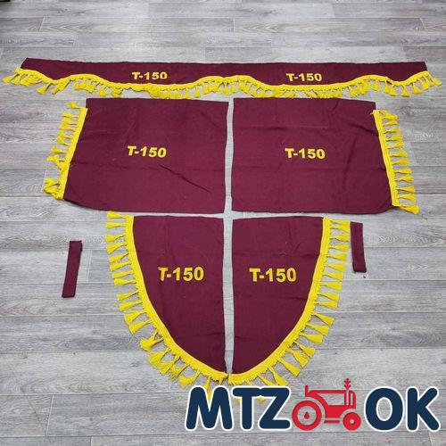 Шторы в кабину Т-150 к-т (ткань) Шторы в кабину Т-150 к-т (ткань)