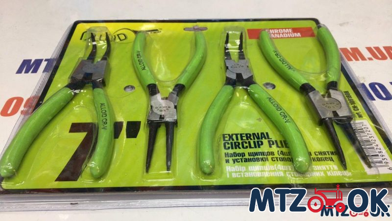 Набор съемников стопорных колец 7.4предмета(СИ-109180Н)Алоид Набор съемников стопорных колец 7.4предмета(СИ-109180Н)Алоид