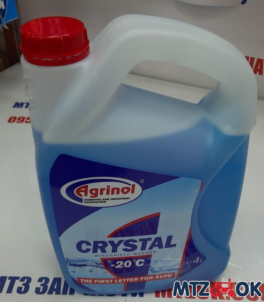Омыватель стекла Агринол Кристалл зимний 4 литра Омыватель стекла Агринол Кристалл зимний 4 литра