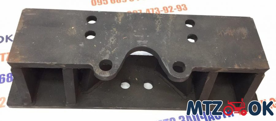 Кронштейн балласта передних грузов МТЗ на груза 45кг (собств. пр-во) Кронштейн балласта передних грузов МТЗ на груза 45кг (собств. пр-во)