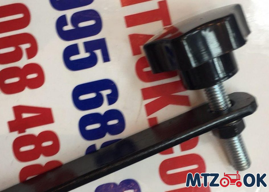 Кронштейн задней рамки МТЗ МК с барашком М10 50мм головка 70мм Кронштейн задней рамки МТЗ МК с барашком М10 50мм головка 70мм