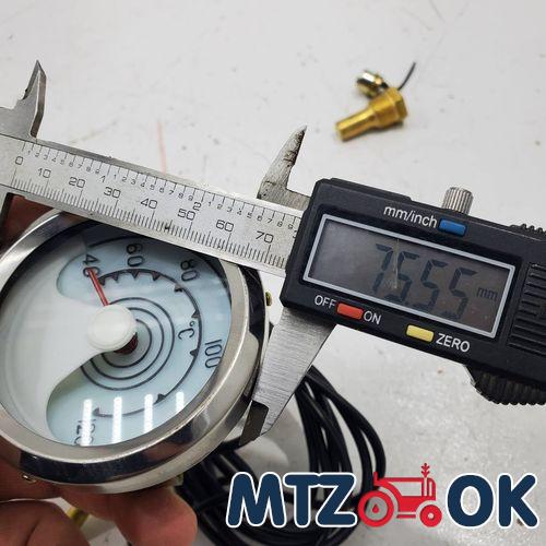 Указатель температуры воды МТЗ механический с подсветкой L=1.67м УТ-200 с подсветкой Указатель температуры воды МТЗ механический с подсветкой L=1.67м УТ-200 с подсветкой