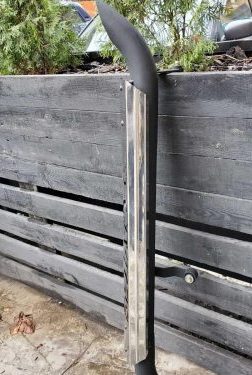 Глушитель МТЗ 892 прямоток (накладка нержавейка), толщина 1,5мм Глушитель МТЗ 892 прямоток (накладка нержавейка), толщина 1,5мм