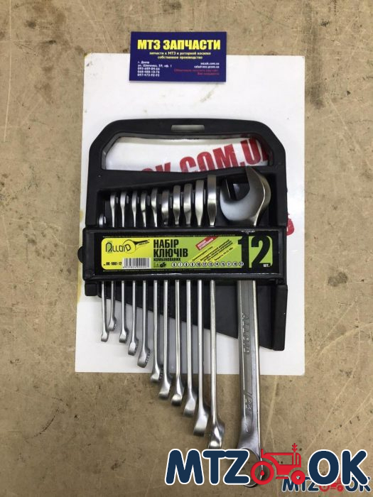 НАБОР КЛЮЧЕЙ КОМБИНИРОВАННЫХ 12 ПРЕДМЕТОВ (6,7,8,9,10,12,13,14,15,17,19,22) (АЛЛОИД) НК-1061-12 НАБОР КЛЮЧЕЙ КОМБИНИРОВАННЫХ 12 ПРЕДМЕТОВ (6,7,8,9,10,12,13,14,15,17,19,22) (АЛЛОИД) НК-1061-12
