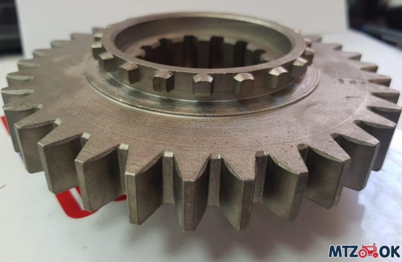 Шестерня ведомая редуктора понижающего МТЗ. Z=34/20 (пр-во МЗШ) 70-1721025 Шестерня ведомая редуктора понижающего МТЗ. Z=34/20 (пр-во МЗШ) 70-1721025