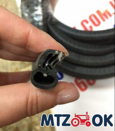 Уплотнитель стекла МТЗ УК безрамочного (пр-во Беларусь) Уплотнитель стекла МТЗ УК безрамочного (пр-во Беларусь)