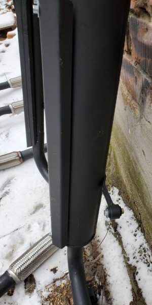 Глушитель МТЗ 80, 82, 920 УК с глушителем (накладка черная), толщина 1,5мм Глушитель МТЗ 80, 82, 920 УК с глушителем (накладка черная), толщина 1,5мм