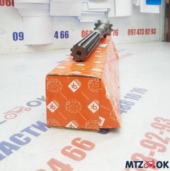 Полуось моста передн. МТЗ (длин.шлиц) ДК (52-2308065) Полуось моста передн. МТЗ (длин.шлиц) ДК (52-2308065)