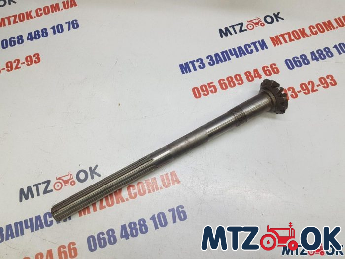Полуось моста передн. МТЗ (длин.шлиц.) (пр-во МТЗ) 52-2308065 Полуось моста передн. МТЗ (длин.шлиц.) (пр-во МТЗ) 52-2308065