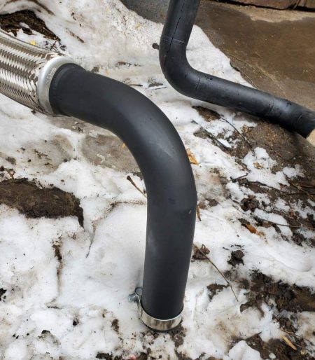 Глушитель МТЗ 80, 82, 920 УК с глушителем (накладка нержавейка), толщина 1,5мм Глушитель МТЗ 80, 82, 920 УК с глушителем (накладка нержавейка), толщина 1,5мм