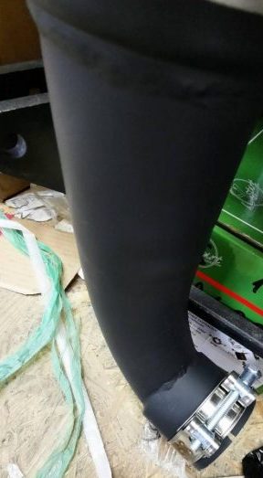 Глушитель МТЗ 1025 стронгер (накладка нержавейка), толщина 1,5мм Глушитель МТЗ 1025 стронгер (накладка нержавейка), толщина 1,5мм