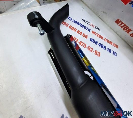 Глушитель МТЗ 1025 стронгер (накладка нержавейка), толщина 1,5мм Глушитель МТЗ 1025 стронгер (накладка нержавейка), толщина 1,5мм