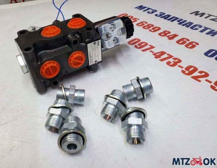 Гидрораспределитель электромагнитный DVS6-6,2L 50л.мин 12-24 В, дивертор потока (пр-во Болгария) Гидрораспределитель электромагнитный DVS6-6,2L 50л.мин 12-24 В, дивертор потока (пр-во Болгария)
