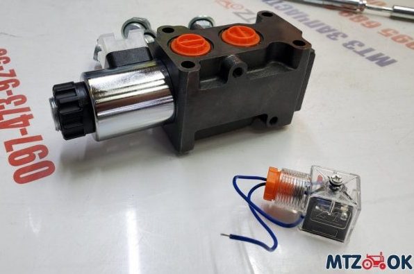 Гидрораспределитель электромагнитный DVS6-6,2L 50л.мин 12-24 В, дивертор потока (пр-во Болгария) Гидрораспределитель электромагнитный DVS6-6,2L 50л.мин 12-24 В, дивертор потока (пр-во Болгария)