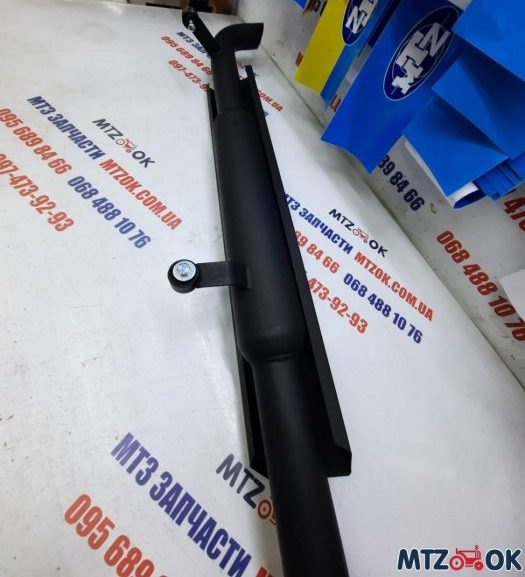 Глушитель МТЗ 1025 стронгер (накладка черная), толщина 1,5мм Глушитель МТЗ 1025 стронгер (накладка черная), толщина 1,5мм