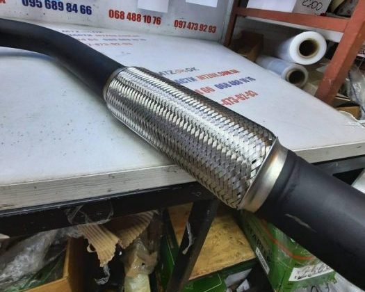 Глушитель МТЗ 1025 стронгер (накладка черная), толщина 1,5мм Глушитель МТЗ 1025 стронгер (накладка черная), толщина 1,5мм