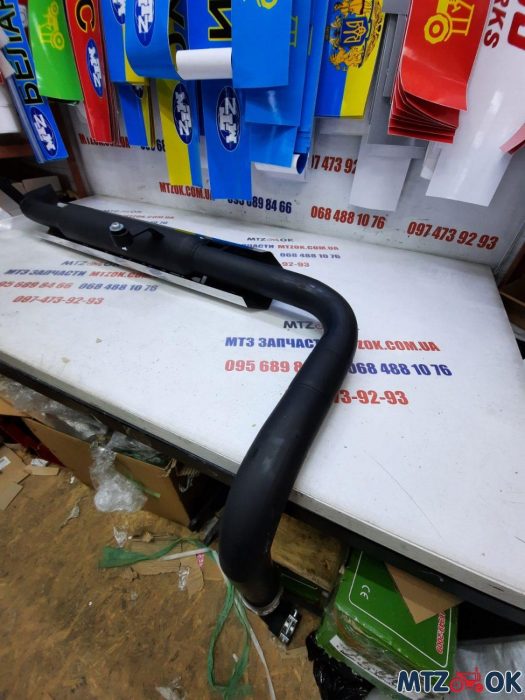 Глушитель МТЗ 1025 стронгер (накладка нержавейка), толщина 1,5мм Глушитель МТЗ 1025 стронгер (накладка нержавейка), толщина 1,5мм