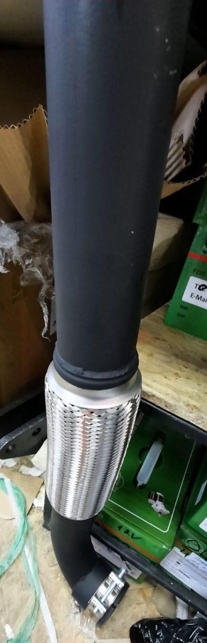 Глушитель МТЗ 1025 стронгер (накладка нержавейка), толщина 1,5мм Глушитель МТЗ 1025 стронгер (накладка нержавейка), толщина 1,5мм