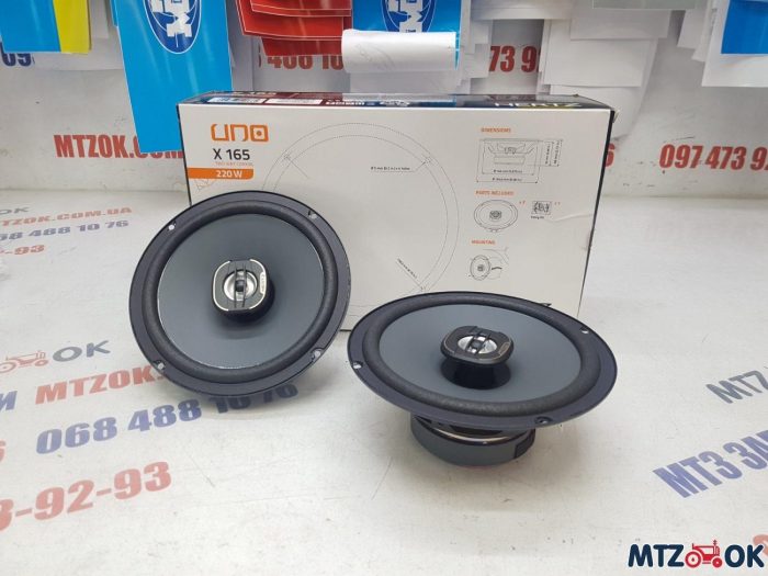 Динамики Hertz Uno X 165 2-Way Coaxial, d 164.6mm Динамики Hertz Uno X 165 2-Way Coaxial, d 164.6mm