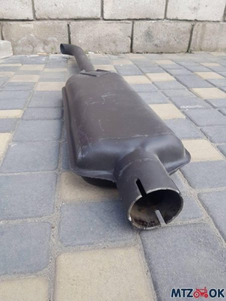 Глушитель МТЗ с дв. Д245 черн(L=1370)пр-во Беларусь 245-1205015 Глушитель МТЗ с дв. Д245 черн(L=1370)пр-во Беларусь 245-1205015