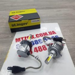 Лампа LED H4 12/24V 5500k радиатор к-т