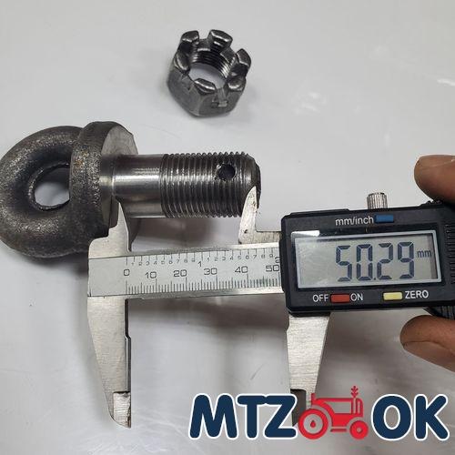 Проушина механизма навески задн. ЮМЗ L=50мм (кованная с гайкой) (пр-во Украина) 40-4605037-Б1 Проушина механизма навески задн. ЮМЗ L=50мм (кованная с гайкой) (пр-во Украина) 40-4605037-Б1