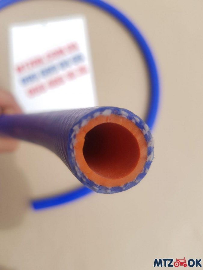 Рукав напорный 20х30 (2х-слойный) силикон 12Атм, 2м Рукав напорный 20х30 (2х-слойный) силикон 12Атм, 2м