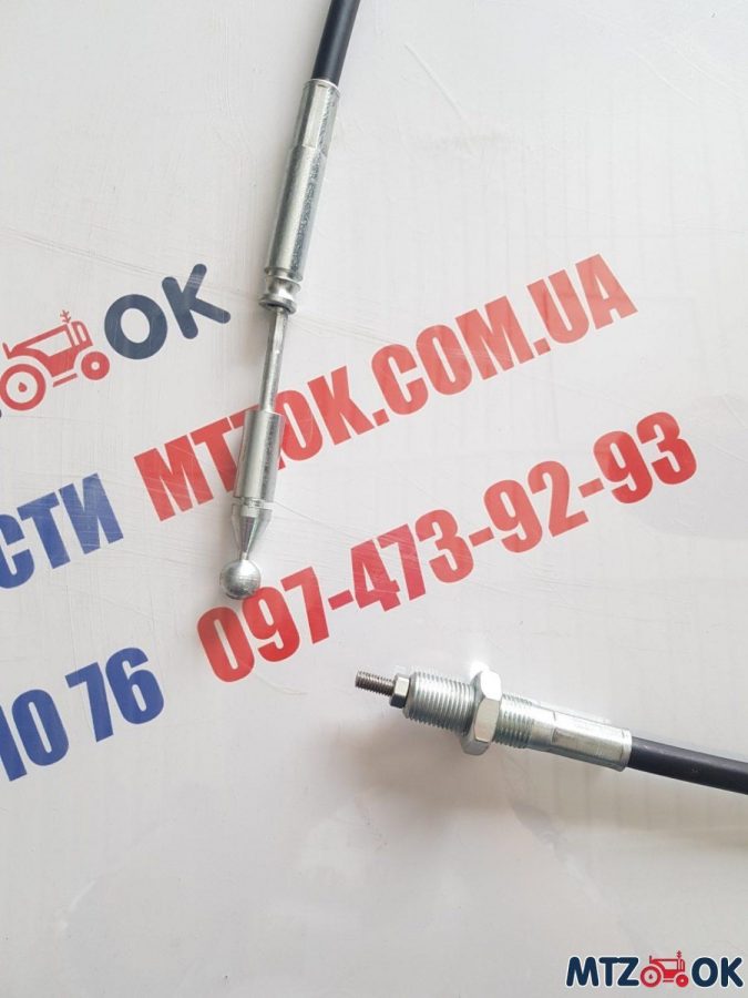 Трос гидрораспределителя под шар 2 м Трос гидрораспределителя под шар 2 м