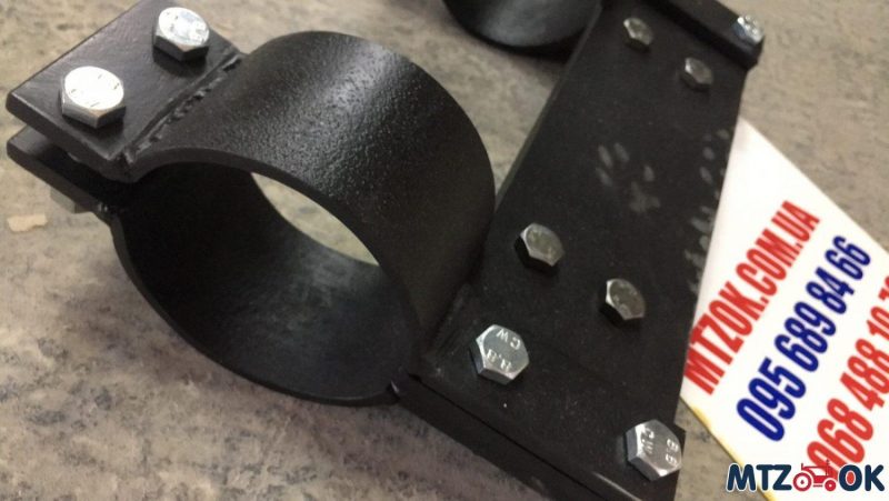 Кронштейн крепления Т-40 невед. передок ЦС 2-х сторон., на хомутах Кронштейн крепления Т-40 невед. передок ЦС 2-х сторон., на хомутах