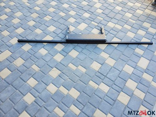 Бампер с подножкой под ящик 60 см вместо грузов Бампер с подножкой под ящик 60 см вместо грузов