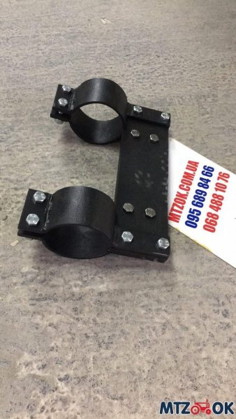 Кронштейн крепления Т-40 невед. передок ЦС 2-х сторон., на хомутах Кронштейн крепления Т-40 невед. передок ЦС 2-х сторон., на хомутах