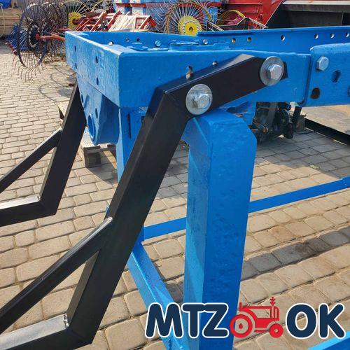 Ящик противовес МТЗ 80-82 (H41хL51хB37см 85кг) с бампером и подножкой Ящик противовес МТЗ 80-82 (H41хL51хB37см 85кг) с бампером и подножкой