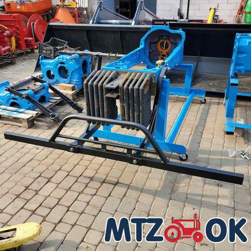 Ящик противовес МТЗ 80-82 (H41хL51хB37см 85кг) с бампером и подножкой Ящик противовес МТЗ 80-82 (H41хL51хB37см 85кг) с бампером и подножкой