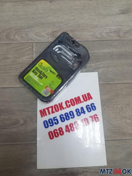 Набор ключей угловых 18пр. Аллоид Набор ключей угловых 18пр. Аллоид