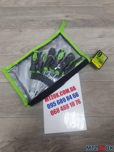 Набор отверток шлиц и крест 6предм.(сумка)Аллоид Набор отверток шлиц и крест 6предм.(сумка)Аллоид