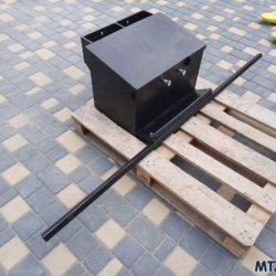 Ящик противовес МТЗ 892 (H40хL60хB37см 95кг) с бампером и подножкой Ящик противовес МТЗ 892 (H40хL60хB37см 95кг) с бампером и подножкой