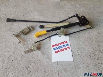 Управление подачей топлива в сборе + рукоятка ВОМ (малый) к-т Управление подачей топлива в сборе + рукоятка ВОМ (малый) к-т
