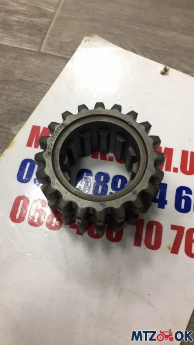 Шестерня привода 1-й ступ. ред. нов. обр. Zб=20, Zм=20 (пр-во ДК)70-1701196 Шестерня привода 1-й ступ. ред. нов. обр. Zб=20, Zм=20 (пр-во ДК)70-1701196