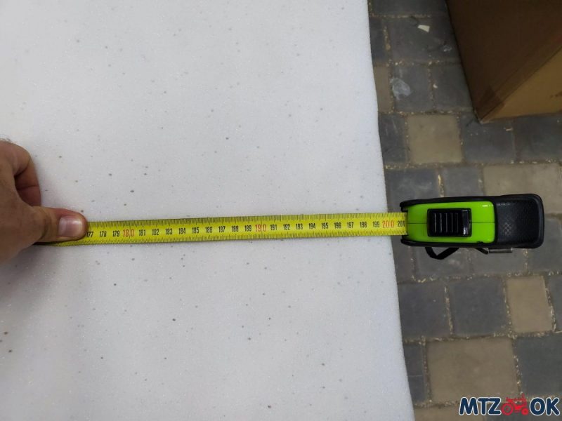 Поролон для обшивки кабины 5мм 1,2х2м Поролон для обшивки кабины 5мм 1,2х2м