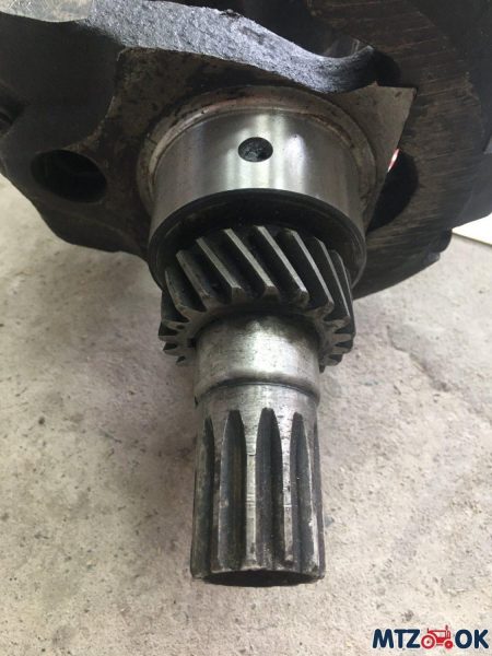 Вал коленчатый Д 240, МТЗ 80,82 под шлиц (Р2) по кругу (пр-во МТЗ) Б/У Вал коленчатый Д 240, МТЗ 80,82 под шлиц (Р2) по кругу (пр-во МТЗ) Б/У