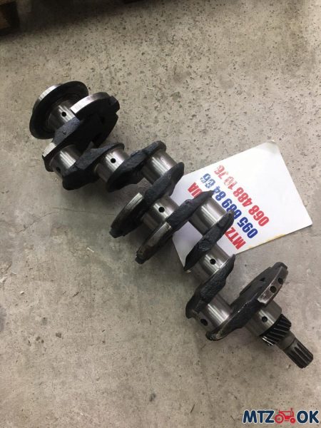 Вал коленчатый Д 240, МТЗ 80,82 под шлиц (Р2) по кругу (пр-во МТЗ) Б/У Вал коленчатый Д 240, МТЗ 80,82 под шлиц (Р2) по кругу (пр-во МТЗ) Б/У