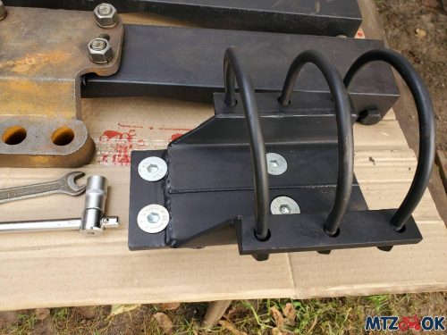 Кронштейн крепления МТЗ-80 для ЦС-50 с/о, балка без отливки (короткий) Кронштейн крепления МТЗ-80 для ЦС-50 с/о, балка без отливки (короткий)