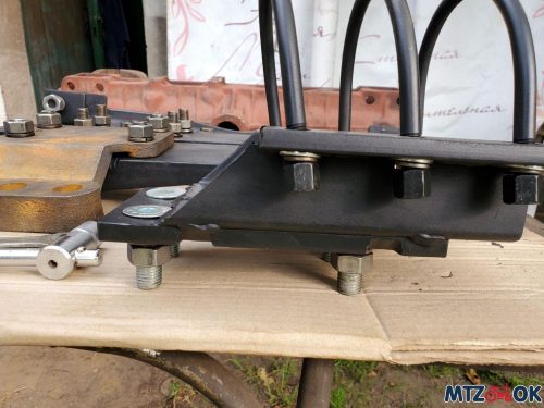 Кронштейн крепления МТЗ-80 для ЦС-50 с/о, балка без отливки (короткий) Кронштейн крепления МТЗ-80 для ЦС-50 с/о, балка без отливки (короткий)
