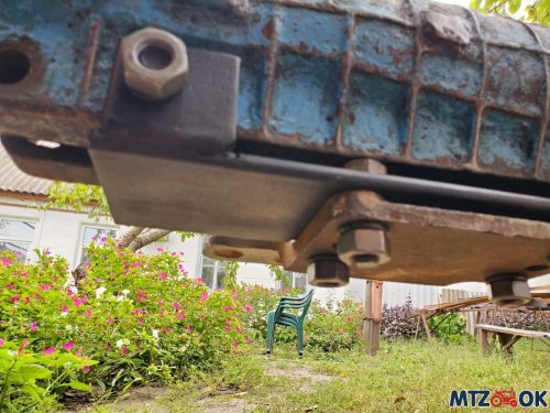 Кронштейн крепления МТЗ-80 для ЦС-50 с/о, балка без отливки (удлиненный) Кронштейн крепления МТЗ-80 для ЦС-50 с/о, балка без отливки (удлиненный)