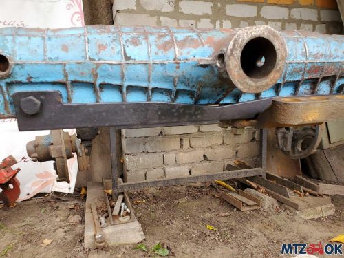 Кронштейн крепления МТЗ-80 для ЦС-50 с/о, балка без отливки (удлиненный) Кронштейн крепления МТЗ-80 для ЦС-50 с/о, балка без отливки (удлиненный)