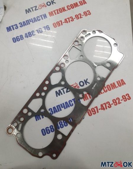 Прокладка головки блока Д 245 металл (пр-во Китай)50-1003070-02-03 Прокладка головки блока Д 245 металл (пр-во Китай)50-1003070-02-03