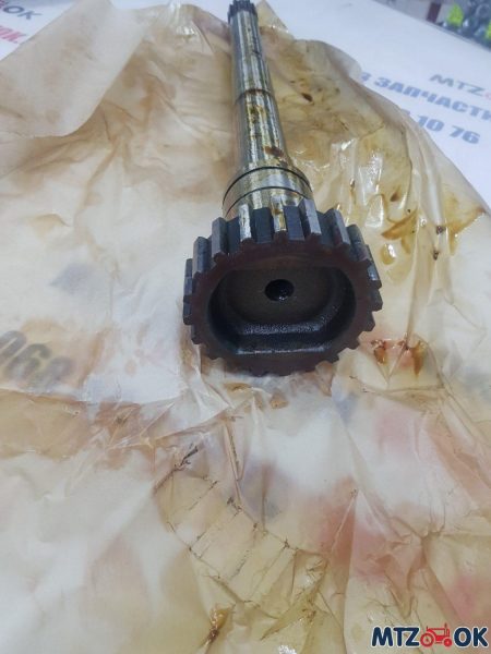 Вал силовой сцепления МТЗ 80,82 (пр-во БЗТДиА) 70-1721113-А Вал силовой сцепления МТЗ 80,82 (пр-во БЗТДиА) 70-1721113-А