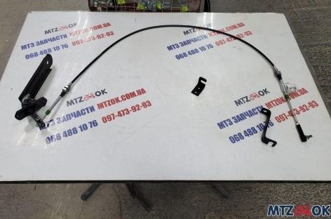 Набор управления подачи топлива на тросах МТЗ УК с педалью Набор управления подачи топлива на тросах МТЗ УК с педалью