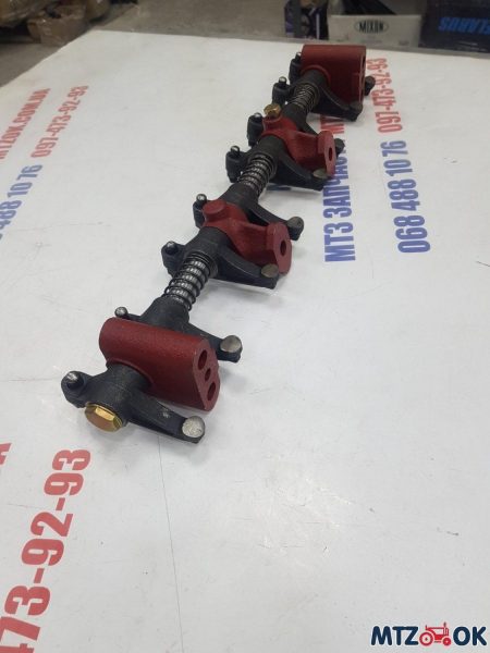 Механизм коромысел Д 240,245 в сб. <ДК>240-1007100-Б1 Механизм коромысел Д 240,245 в сб. <ДК>240-1007100-Б1