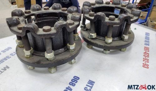 Проставка сдваивания колес задн. МТЗ 80,82 h=170мм/15,5х38 (к-т 2шт.) (пр-во ВЗТЗЧ) 70-3109030 Проставка сдваивания колес задн. МТЗ 80,82 h=170мм/15,5х38 (к-т 2шт.) (пр-во ВЗТЗЧ) 70-3109030